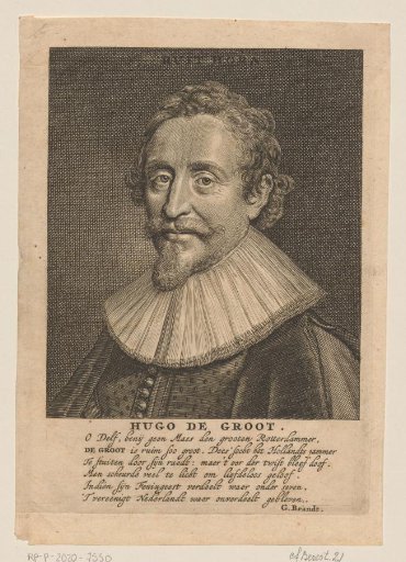 Portrait of Hugo de Groot