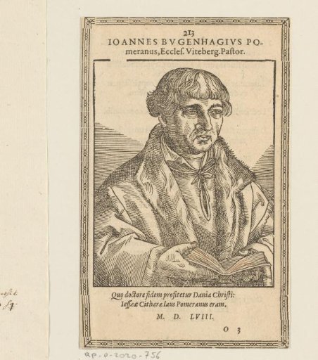 Portrait of Johannes Bugenhagen