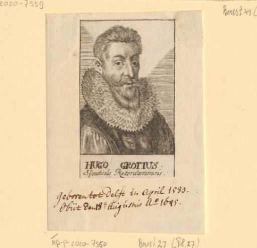 Portrait of Hugo de Groot