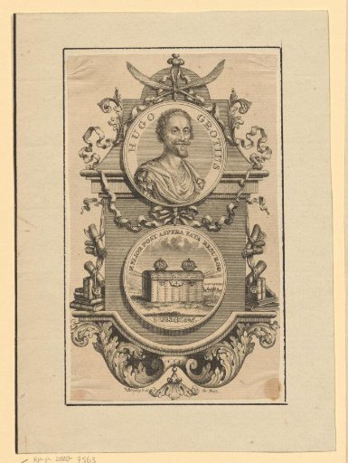 Portrait of Hugo de Groot and the Book Chest