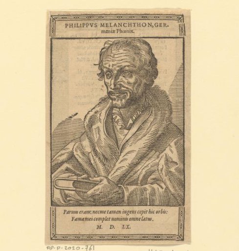 Portrait of Philipp Melanchthon