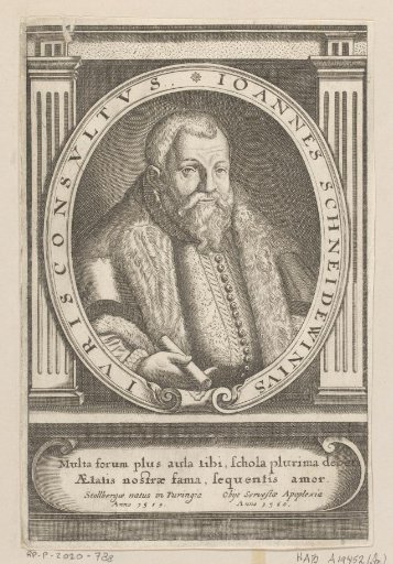 Portrait of Johann Schneidewein