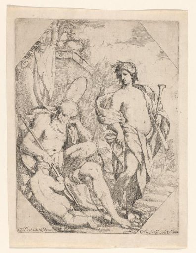 Allegory with Saturn, Eros and Fame