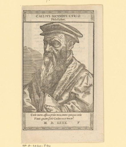 Portrait of Celio Secundo Curione