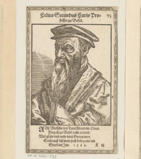Portrait of Celio Secundo Curione