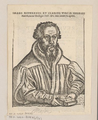 Portrait of Georg Major