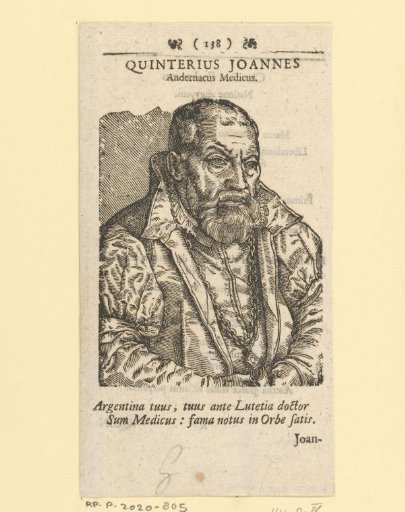Portrait of Johann Winter von Andernach