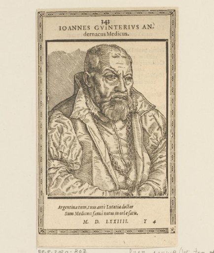 Portrait of Johann Winter von Andernach