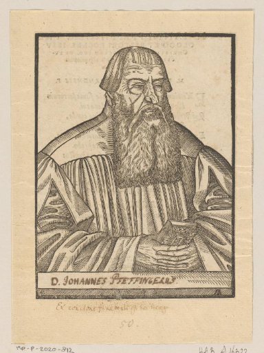 Portrait of Johann Pfeffinger