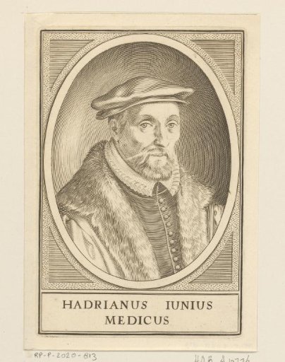 Portrait of Hadrianus Junius