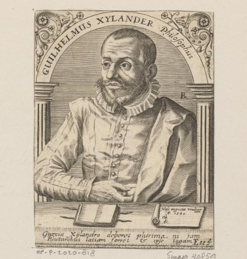 Portrait of Wilhelmus Xylander