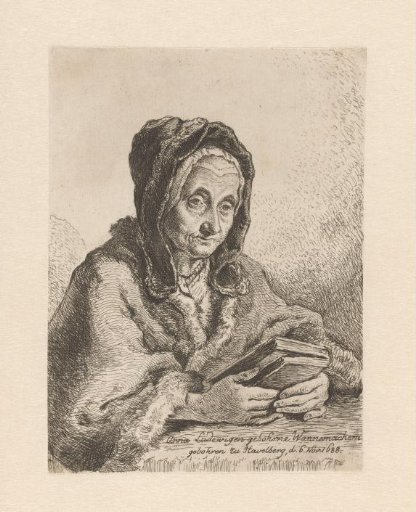 Old Woman with a Book