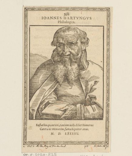 Portrait of Johannes Hartung