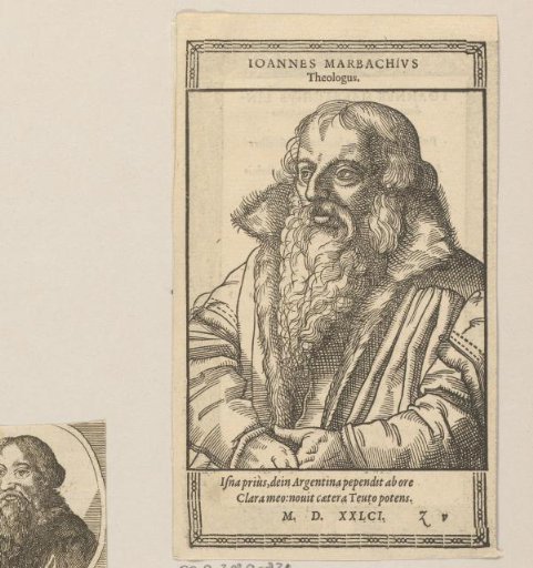 Portrait of Johann Marbach