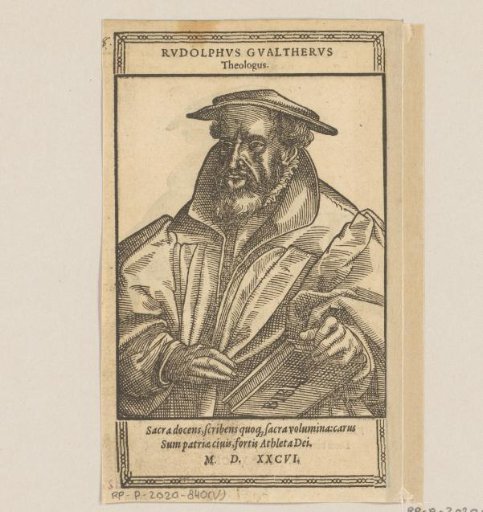 Portrait of Rudolph Gwalther