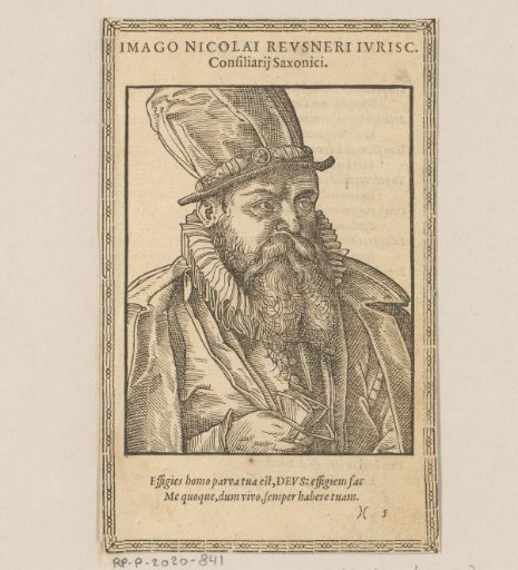 Portrait of Nikolaus Reusner