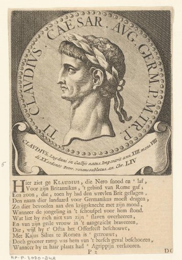 Portrait of Emperor Claudius