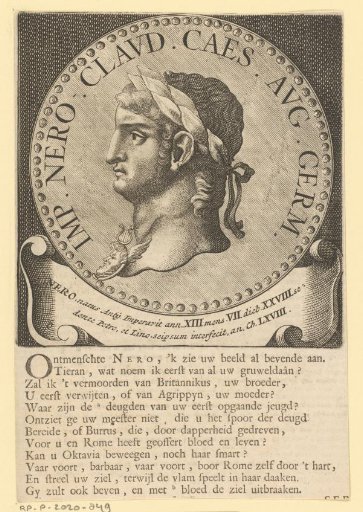 Portrait of Emperor Nero