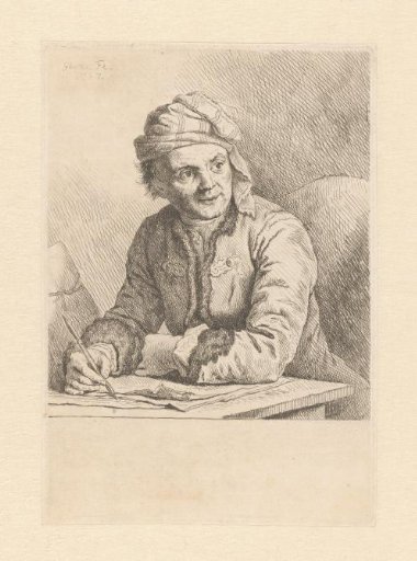 Portrait of the painter and etcher Joachim Martin Falbe
