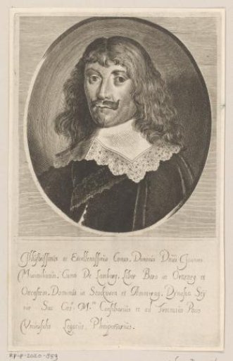 Portrait of Johan Maximiliaan van Lamberg