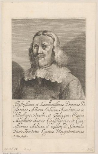 Portrait of Johan Adler Salvius