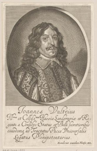 Portrait of Johann Vultejus