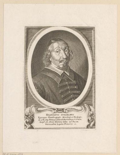 Portrait of Franz Wilhelm of Osnabrück, Count of Wartenberg