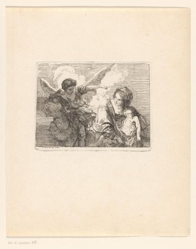 The Angel Appears to Hagar and Ishmael in the Desert