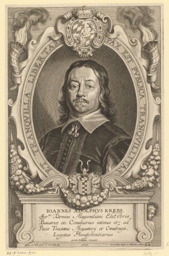 Portrait of Johann Adolf Krebs