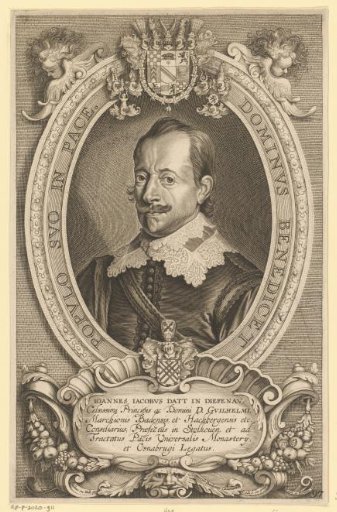 Portrait of Johann Jacob Datt von Tiefenau