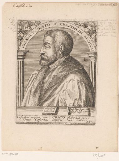 Portrait of Johannes Crato von Krafftheim