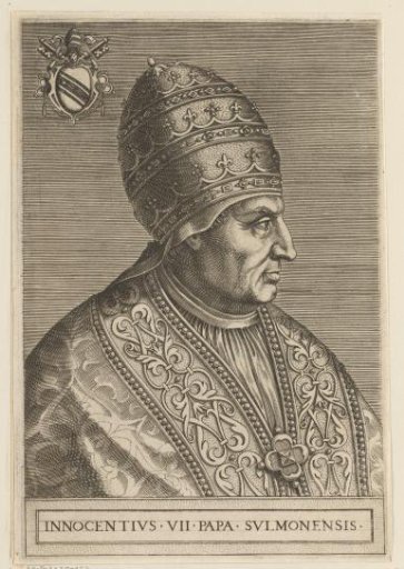 Portrait of Pope Innocent VII