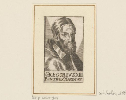 Portrait of Pope Gregory XIII