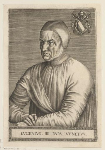 Portrait of Pope Eugenius IV