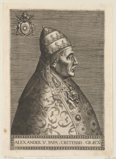 Portrait of Antipope Alexander V