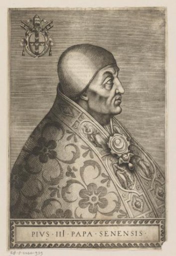 Portrait of Pope Pius III