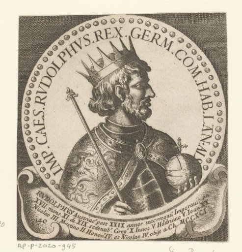Portrait of Rudolf I of Habsburg