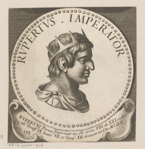 Portrait of King Rupert of Germany