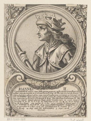 Portrait of John II, King of Castile