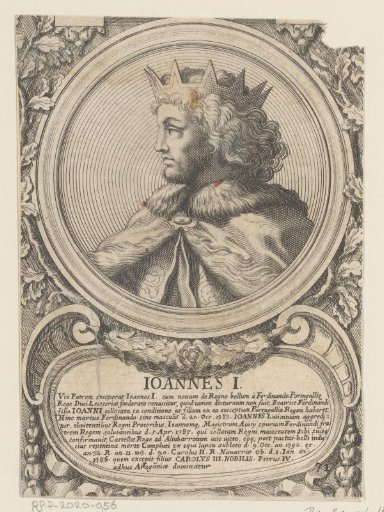 Portrait of John I, King of Castile