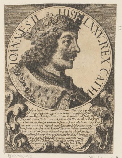 Portrait of John II, King of Castile