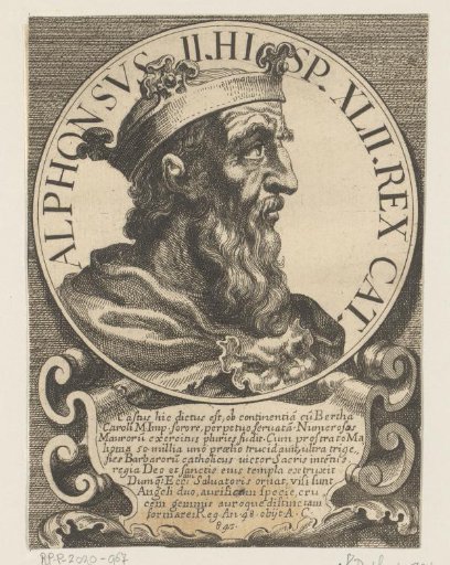 Portrait of Alfonso II, King of Asturias