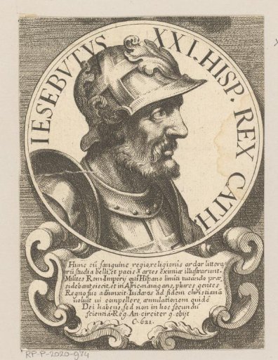Portrait of Sisebut, King of the Visigoths