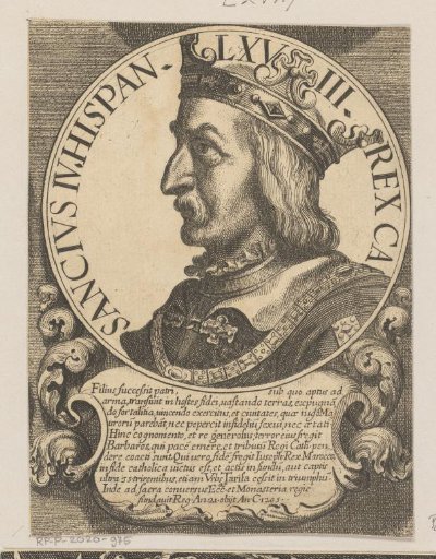Portrait of Sancho IV, King of Castile