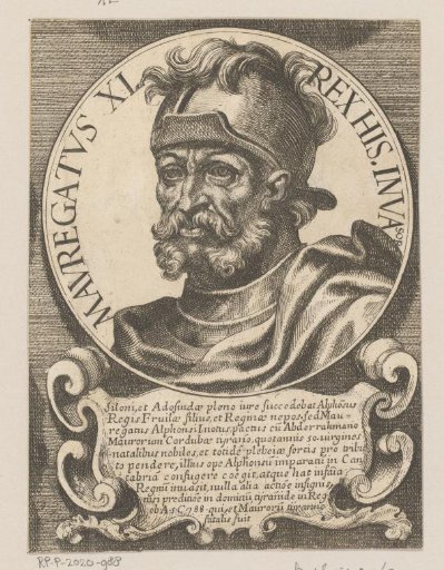 Portrait of Mauregato, King of Asturias