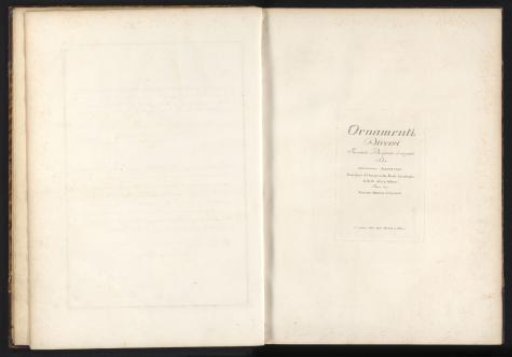 Album with two series of ornamental prints