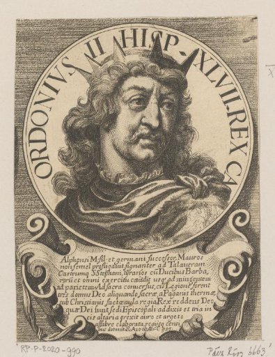 Portrait of Ordoño II, King of León and Galicia