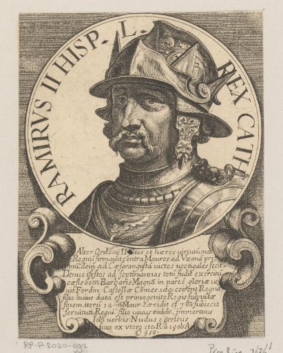 Portrait of Fruela II, King of Asturias and León