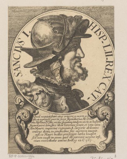 Portrait of Sancho I, King of León