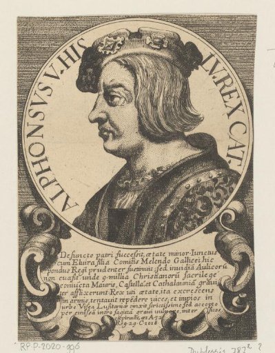 Portrait of Alfonso V, King of León
